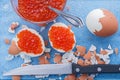 Caviar eggs Royalty Free Stock Photo