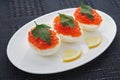 Caviar eggs Royalty Free Stock Photo