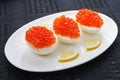 Caviar eggs Royalty Free Stock Photo
