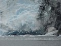 Caving glacier. Royalty Free Stock Photo