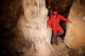 Caving in Spain Royalty Free Stock Photo