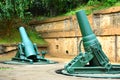 Battery Way mortar cannon display at Corregidor island in Cavite, Philippines