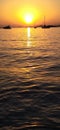 cavtat sunset Royalty Free Stock Photo