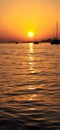 cavtat sunset 01 Royalty Free Stock Photo