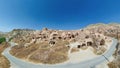 Cavusin village of Cappadocia in Turkey Royalty Free Stock Photo
