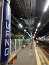 Cawang Station south jakarta jn night