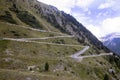 Cawkward bend road Stelvio Italy, Livigno, Italy