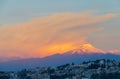 Cayambe Volcano Sunset, Quito, Ecuador