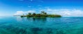 Caye Caulker ocean in Belize Royalty Free Stock Photo