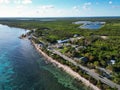 The Cayman Islands district of East End with its Natural beauty Royalty Free Stock Photo