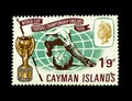 Cayman Islands Stamp with a portrait of the Queen and the Duke
