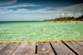 Beach located in Cayo Coco, Ciego de Avila, Cuba Royalty Free Stock Photo