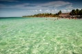 Beach located in Cayo Coco, Ciego de Avila, Cuba Royalty Free Stock Photo