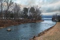 Cayuga Lake Tributary Royalty Free Stock Photo