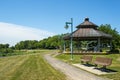 Cazebo in a Montreal city park