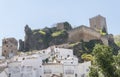 Cazorla town and castle, Jaen, Spain Royalty Free Stock Photo