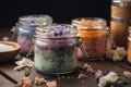 cbd-infused bath salts with therapeutic and relaxing properties