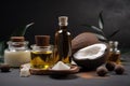 cbd oil for skin care, with ingredients like coconut and cocoa butter