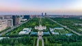 Aerial photography of Yinchuan City Scenery in Ningxia Province