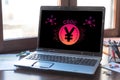 Cbdc concept on a laptop screen Royalty Free Stock Photo