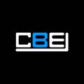 CBE letter logo creative design with vector graphic, CBE Royalty Free Stock Photo