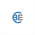 CBE Letter monogram Initial Unique modern flat abstract logo design. CBE elegant and Professional icon design Royalty Free Stock Photo