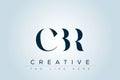 CBR abstract letter logo Royalty Free Stock Photo