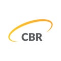 CBR letter logo design on white background. Creative modern CBR letter logo design. Vector design Royalty Free Stock Photo