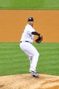 CC Sabathia Yankees Pitcher Royalty Free Stock Photo