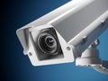 CCD video camera closeup Royalty Free Stock Photo