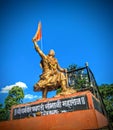 Cchatrapti Sambhaji Maharaj is most courageous king in maratha empire. Royalty Free Stock Photo