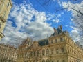 The cci ancient building of Lyon old town, Lyon old town, France