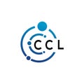 CCL letter logo design on white background. CCL creative initials letter logo concept. CCL letter design Royalty Free Stock Photo