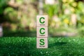CCS stands for Carbon Capture and Storage. It is a technology used to reduce the amount of carbon dioxide CO2 released into the Royalty Free Stock Photo