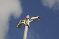 CCTV CAMERA AT ALLEEN AND KASTRUPLUNDAGE Royalty Free Stock Photo