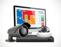 CCTV camera concept