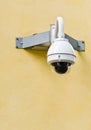 CCTV camera at the corner of the building