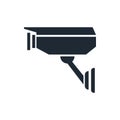 CCTV camera icon Royalty Free Stock Photo