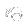 cctv camera icon Royalty Free Stock Photo