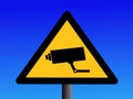 Cctv camera sign