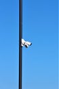 CCTV, External Video Camera, Property Survelliance. Royalty Free Stock Photo