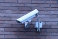 CCTV, External Video Camera, Property Survelliance. Royalty Free Stock Photo