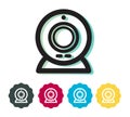 CCTV IP Camera Icon