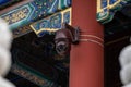 A cctv with the old architecture of china Beijing, China Royalty Free Stock Photo