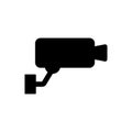 CCTV outline icon. Symbol, logo illustration for mobile concept and web design. Royalty Free Stock Photo