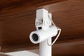 CCTV security camera on cruise ship