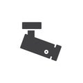 CCTV security camera icon vector Royalty Free Stock Photo