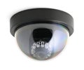 CCTV security camera isolated Royalty Free Stock Photo