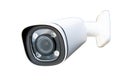 CCTV Security camera isolated white background. Royalty Free Stock Photo