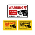 CCTV Security Camera Logo icon isolated vector illustration